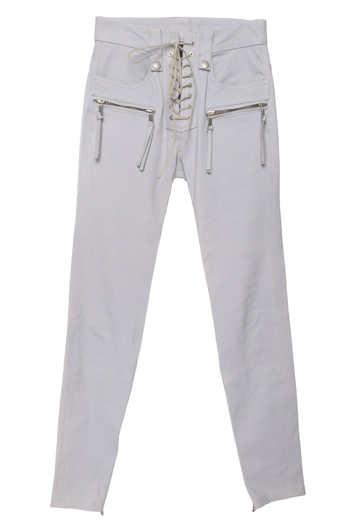 Unravel Project Size 25 Leather Lace Up Pants