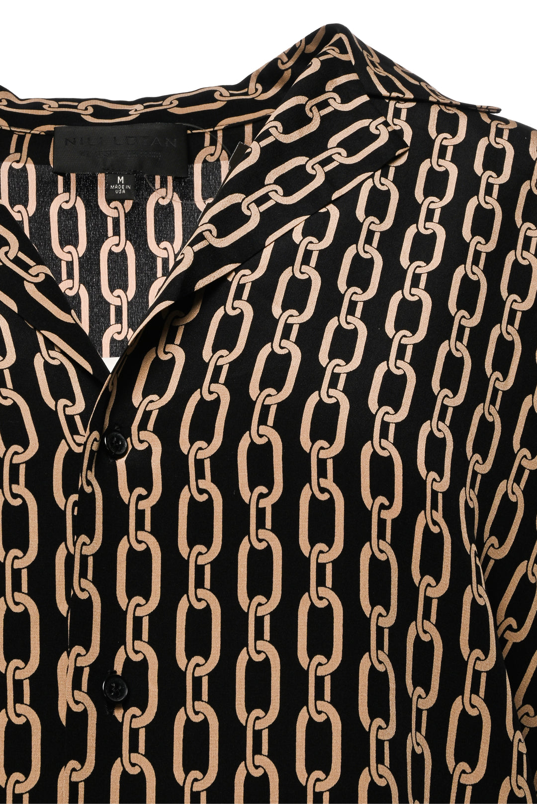 Nili Lotan Size M Chain Print Blouse