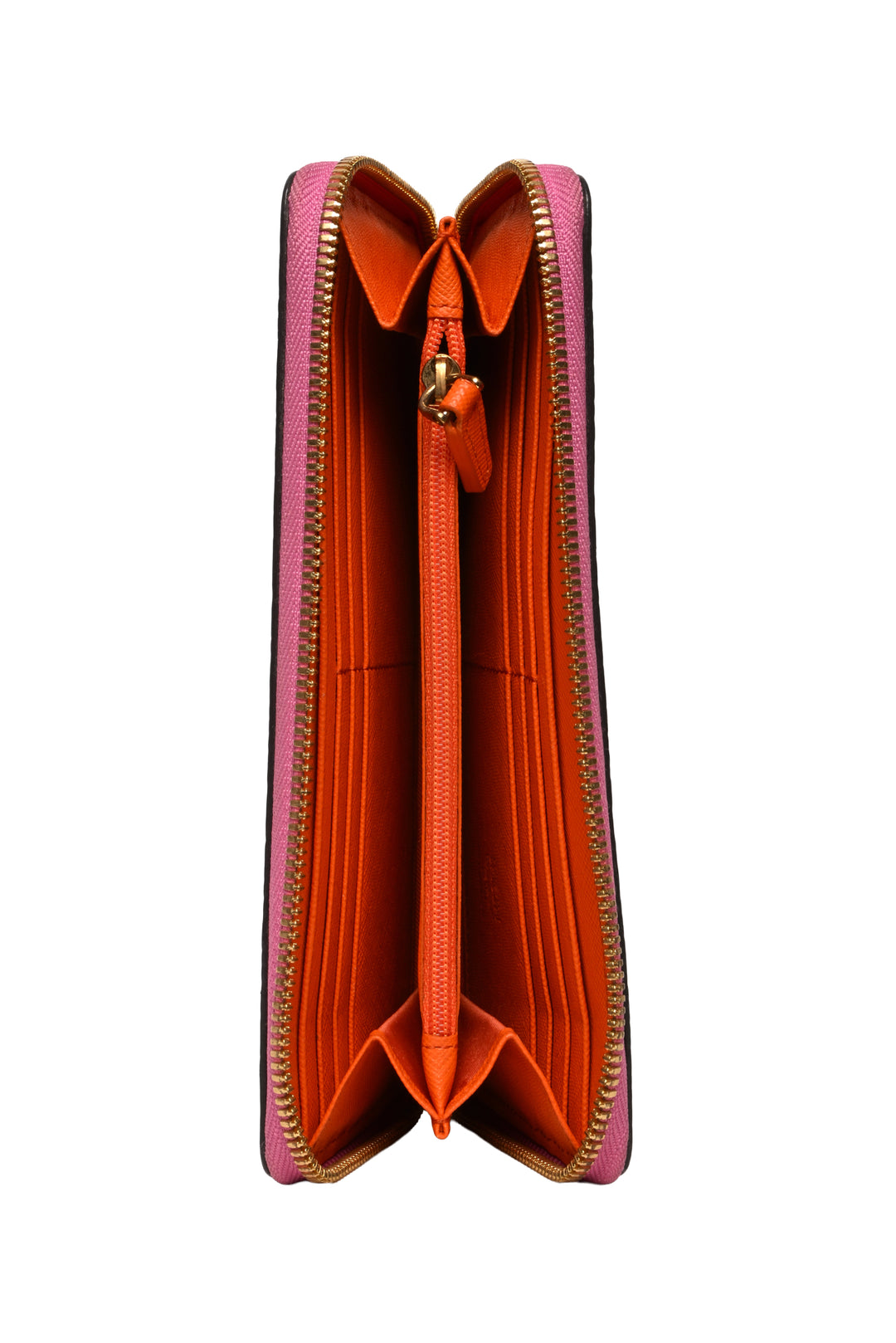 MCM Visetos Zip Around Wallet
