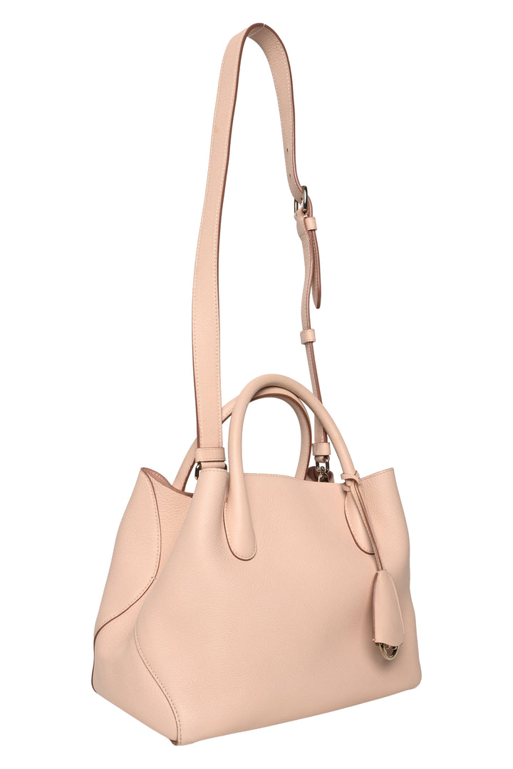 Dior 2015 Supple Grained Calfskin Medium Open Bar Tote