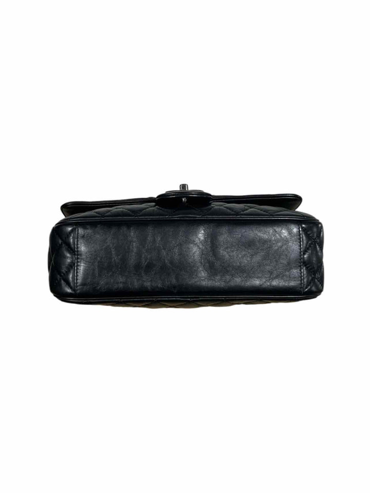 Chanel Aged Calfskin Leather Small Easy Flap Bag