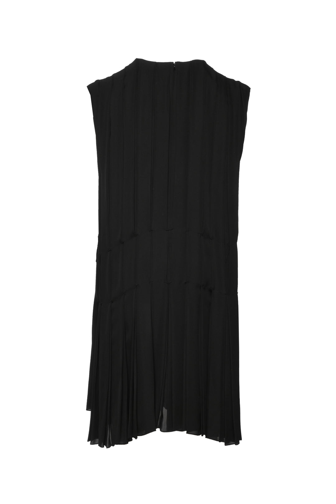 Khaite Size 10 Blaz Plated Silk Georgette Shift Dress
