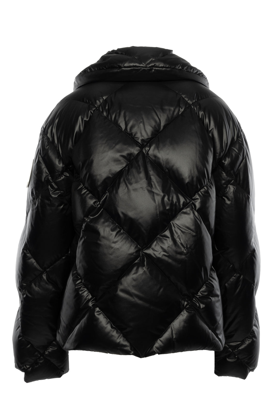 Balmain Size 38 Diamond Quilted Down Jacket