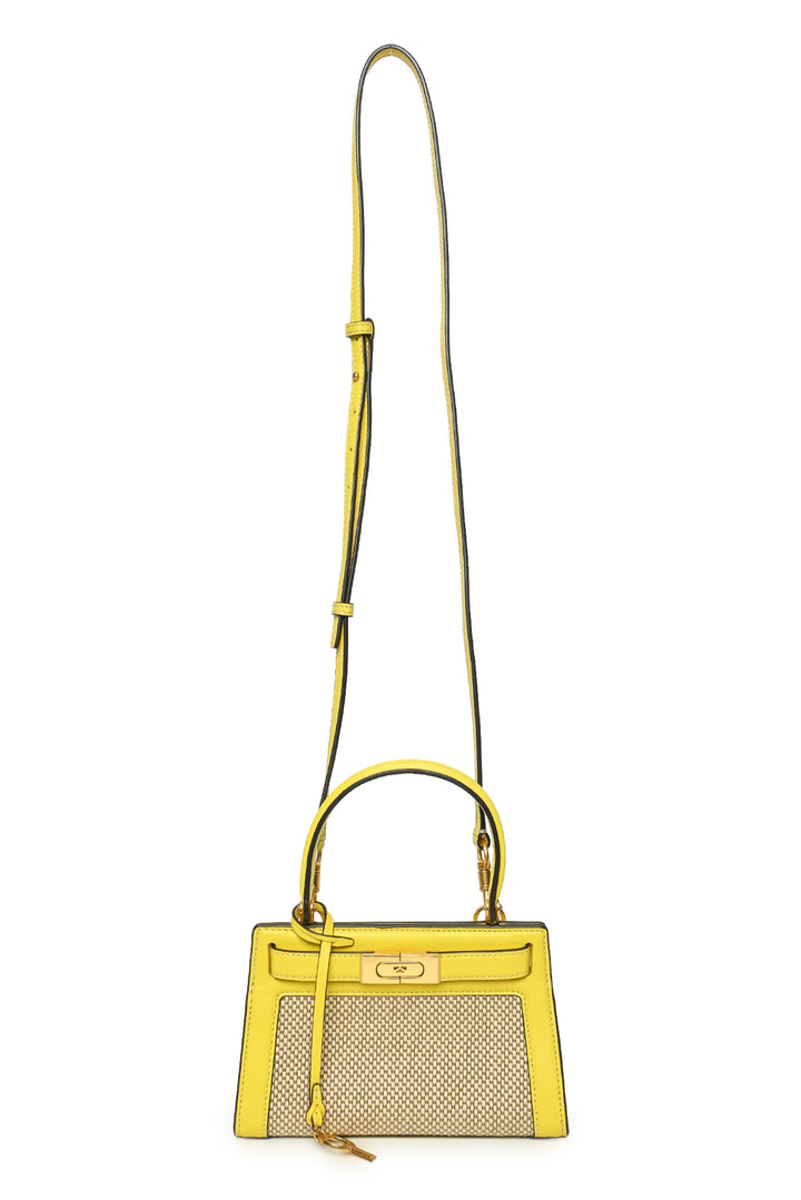 Tory Burch Petite Lee Radziwill Woven Mini Bag
