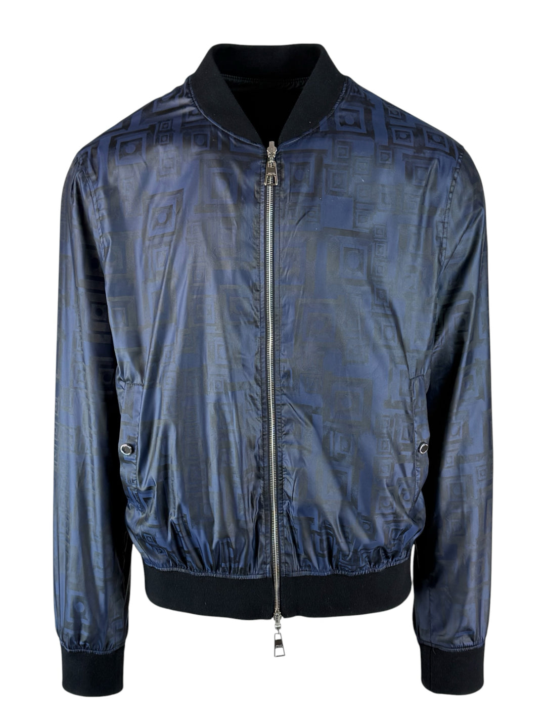 Versace Collection Men's Printed Reversible Bomber Jacket