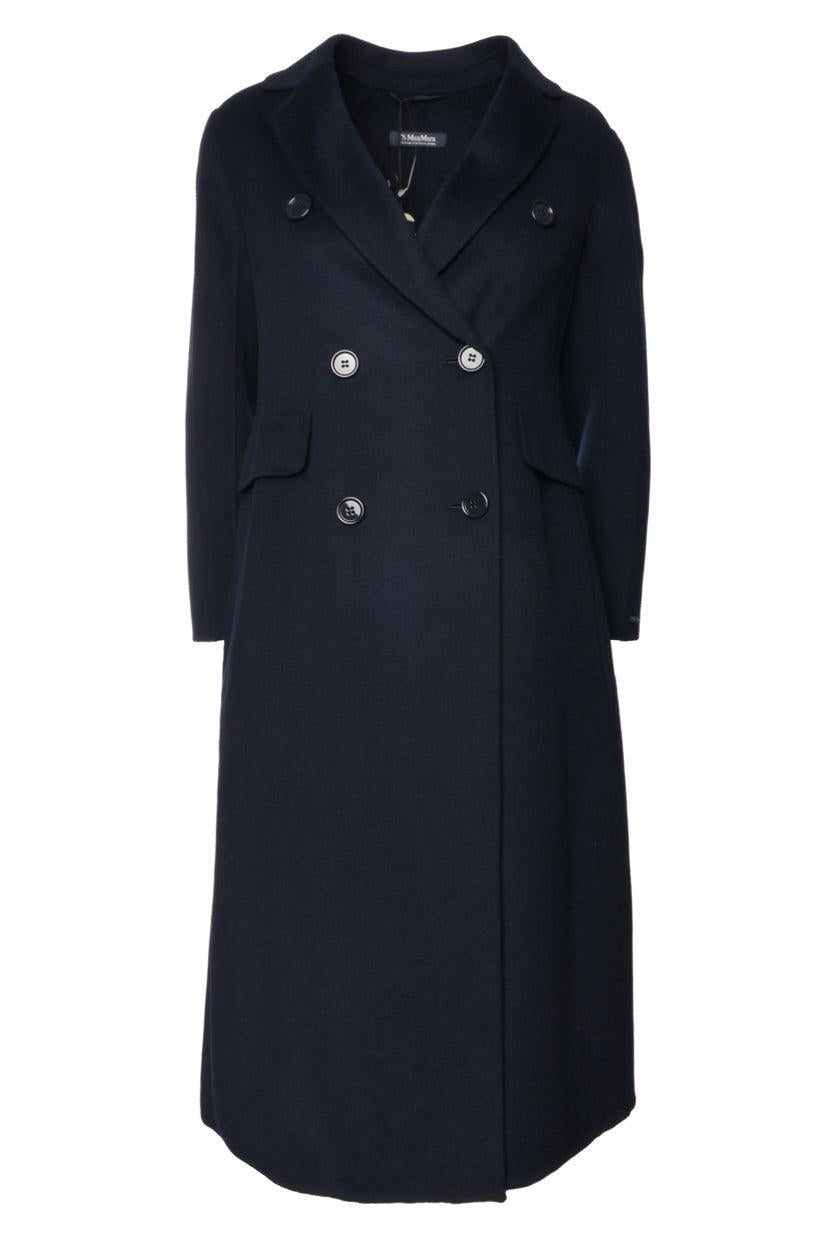 'S Max Mara Size 2 Double Breasted Wool-Blend Coat