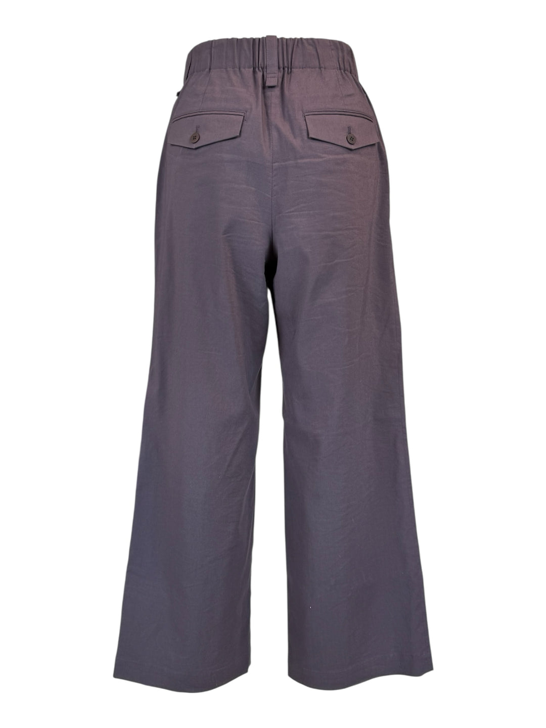 Issey Miyake Size 1 Pleated Wide Leg Cropped  Pants