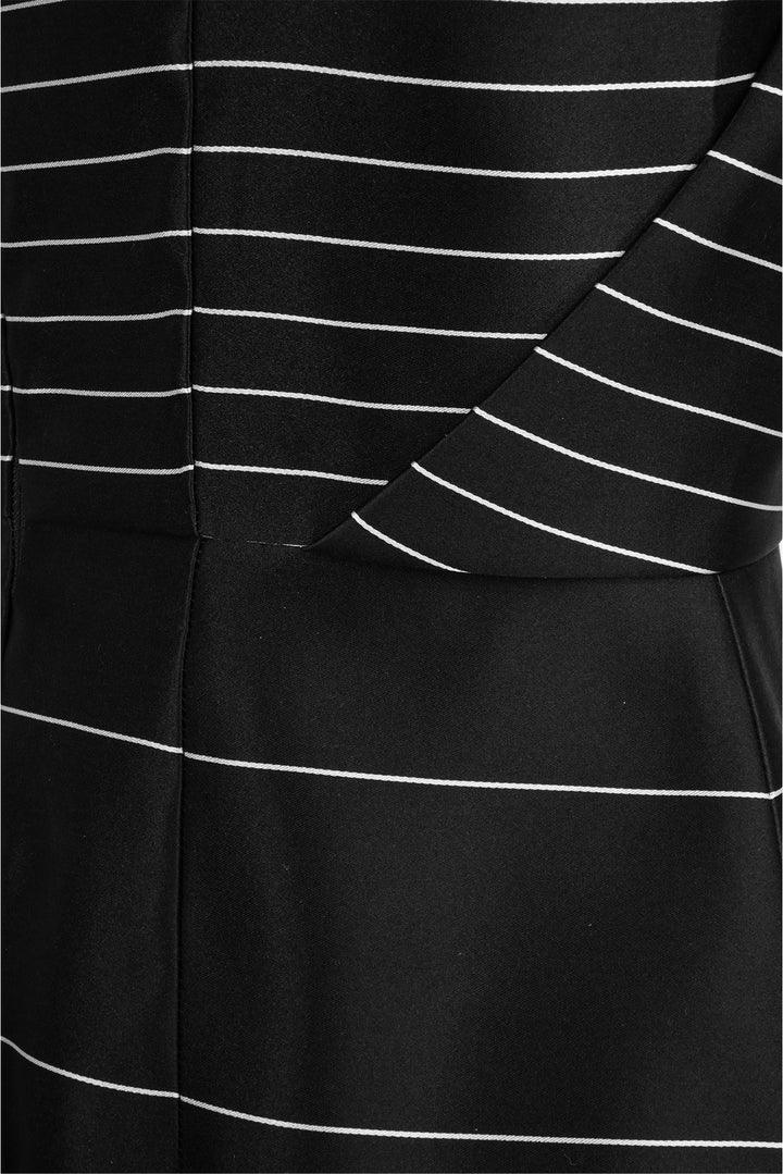 Katie Ermilio Size 4 2013 Striped Sport Gown