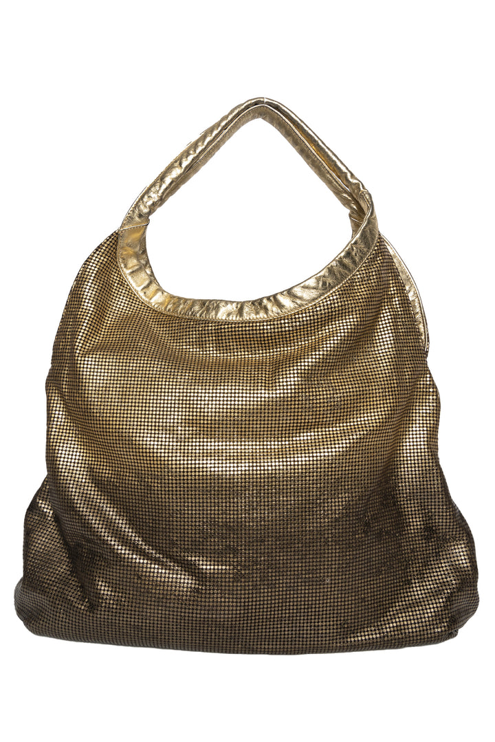 Chanel 2006-2008 Metallic Ombre Leather Hollywood CC Hobo Purse