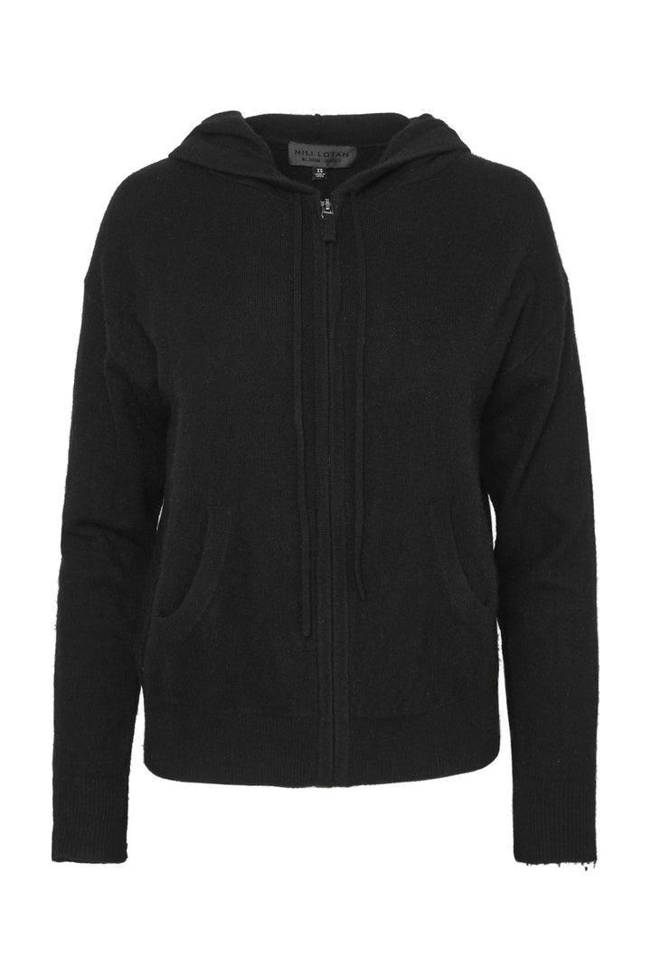 Nili Lotan Size XS Cashmere Full-Zip Hoodie