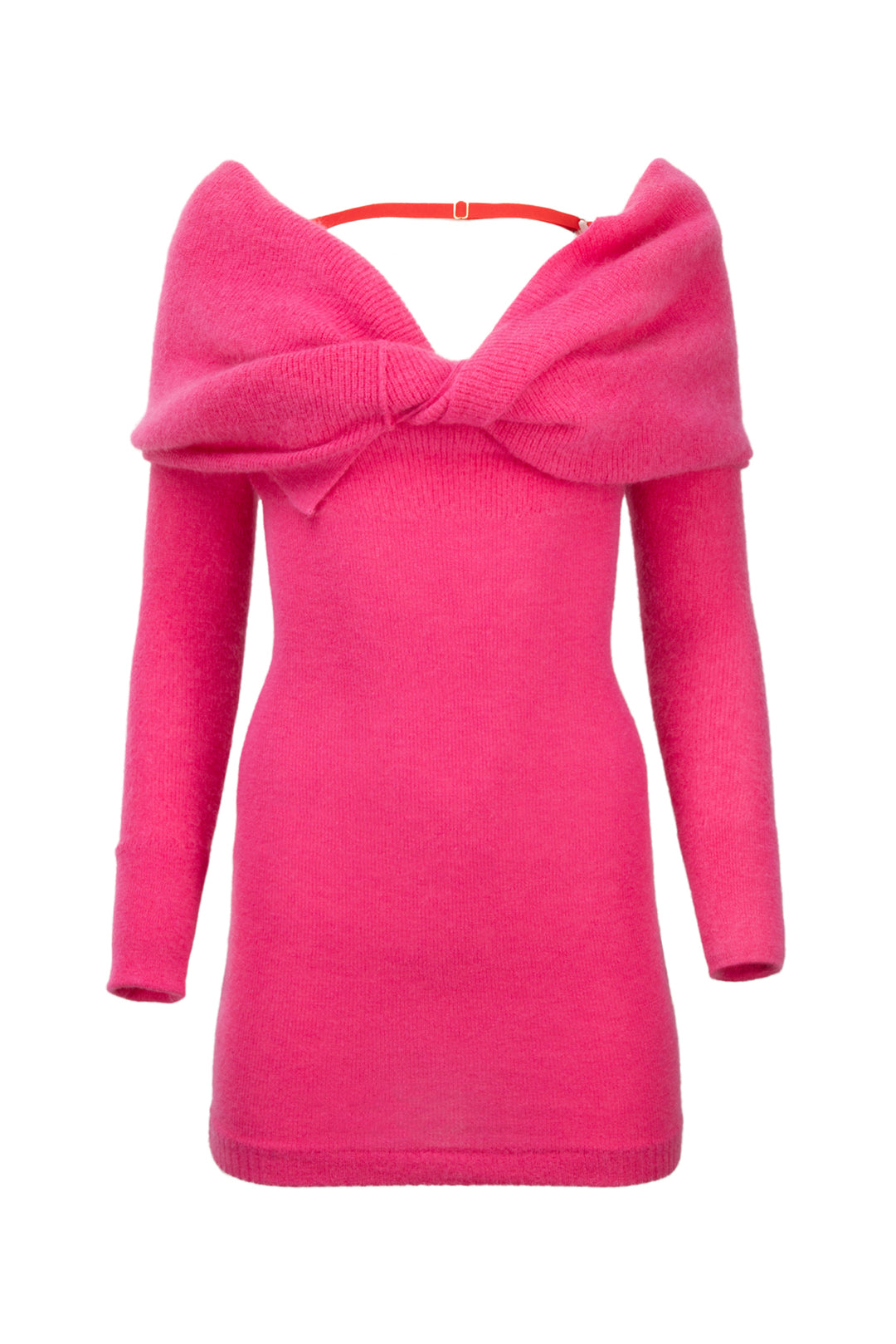 Jacquemus Size 36 Knit Mohair Dress