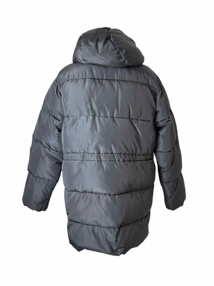 Ganni Size S/M Quilted Poly Coat