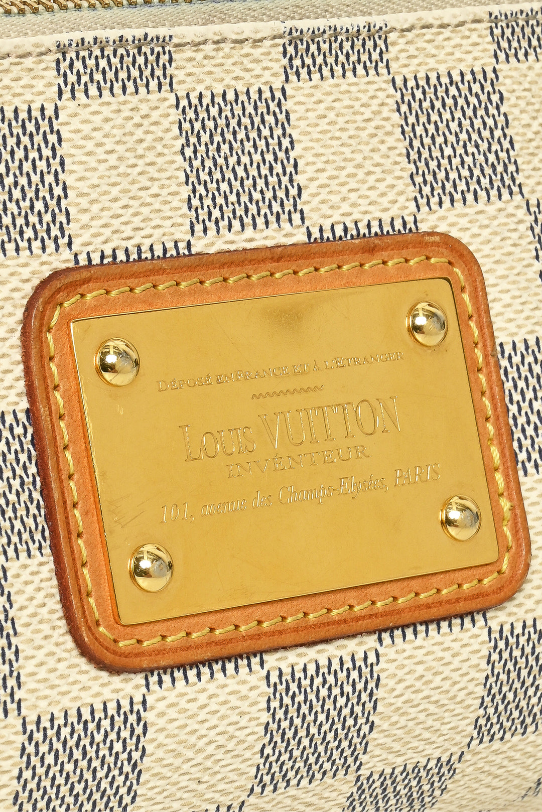 Louis Vuitton 2012 Damier Azur Eva Pouch