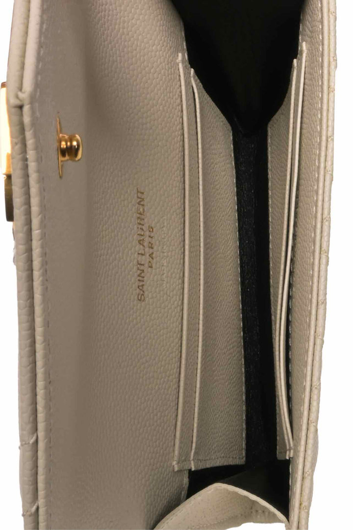 Saint Laurent 2020 Triquilt Envelope Flap Wallet