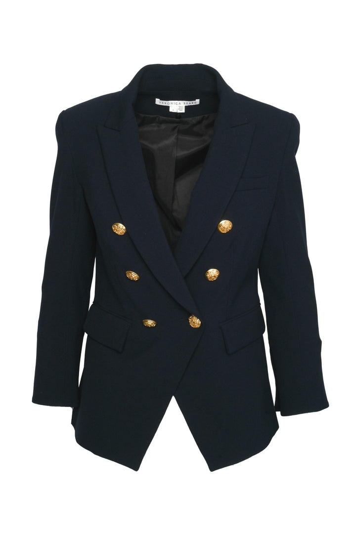 Veronica Beard Size 4 Miller Dickey Double-Breasted Blazer
