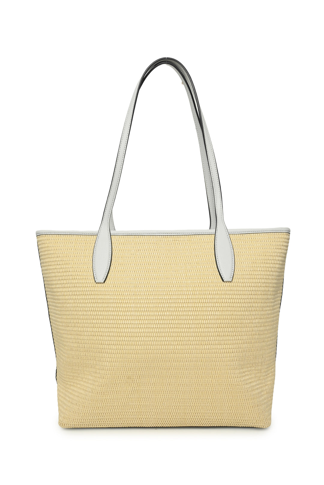 Kate Spade New York Ash Straw Lemon Zest Large Tote