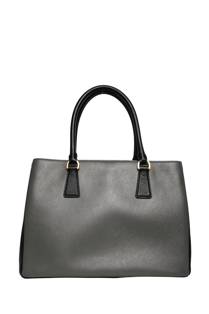 Prada Saffiano Lux Double Zip Tote