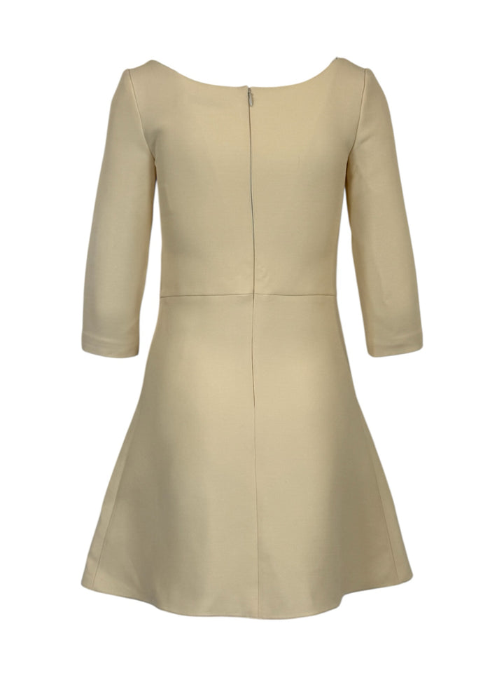 Christian Dior Size 2 Scoop Neck Mini Dress