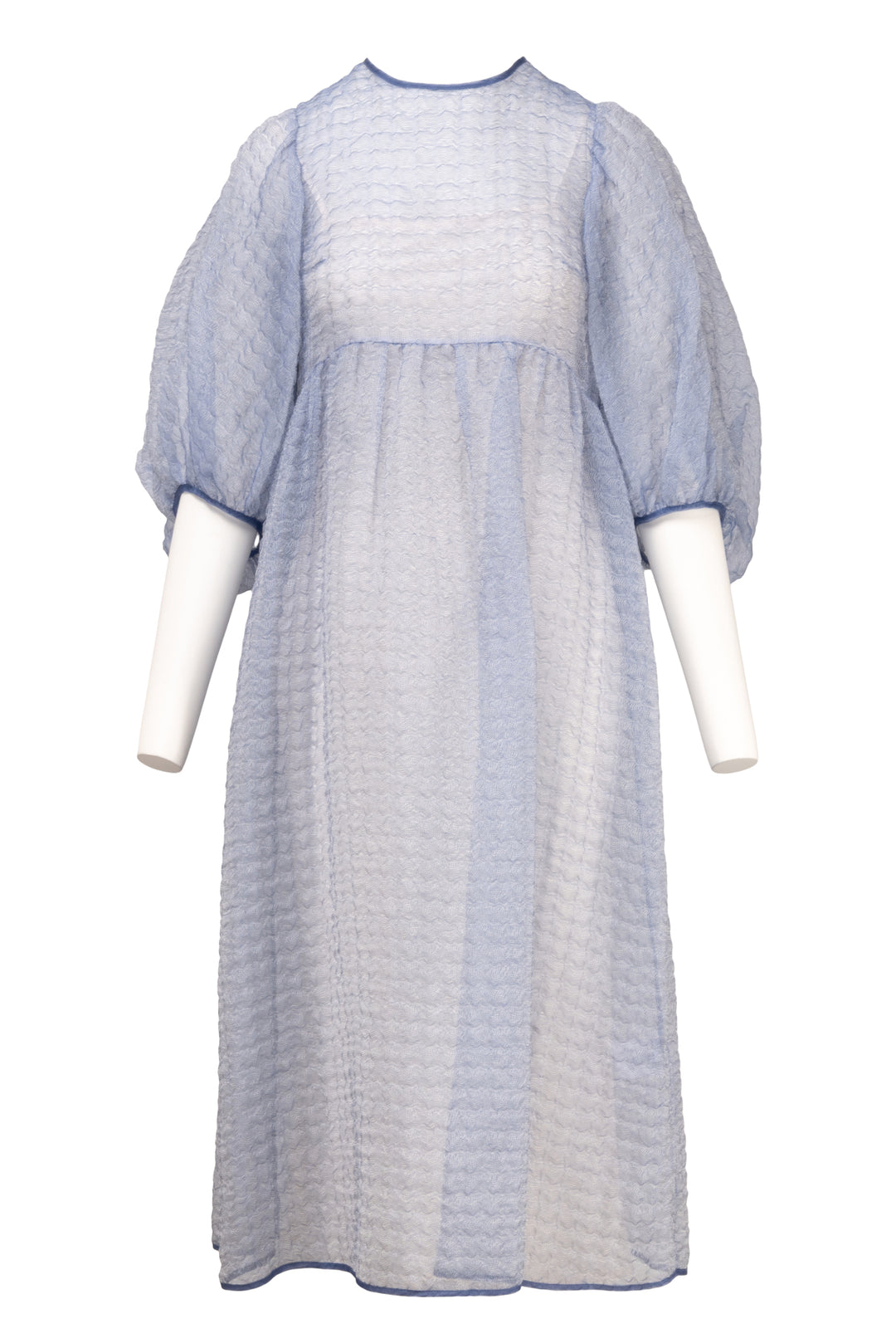Cecilie Bahnsen Size 2 Karmen Silk-Organza Midi Dress