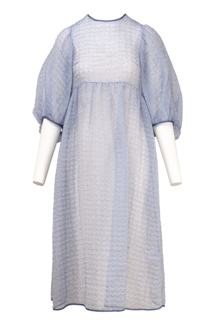 Cecilie Bahnsen Size 2 Karmen Silk-Organza Midi Dress