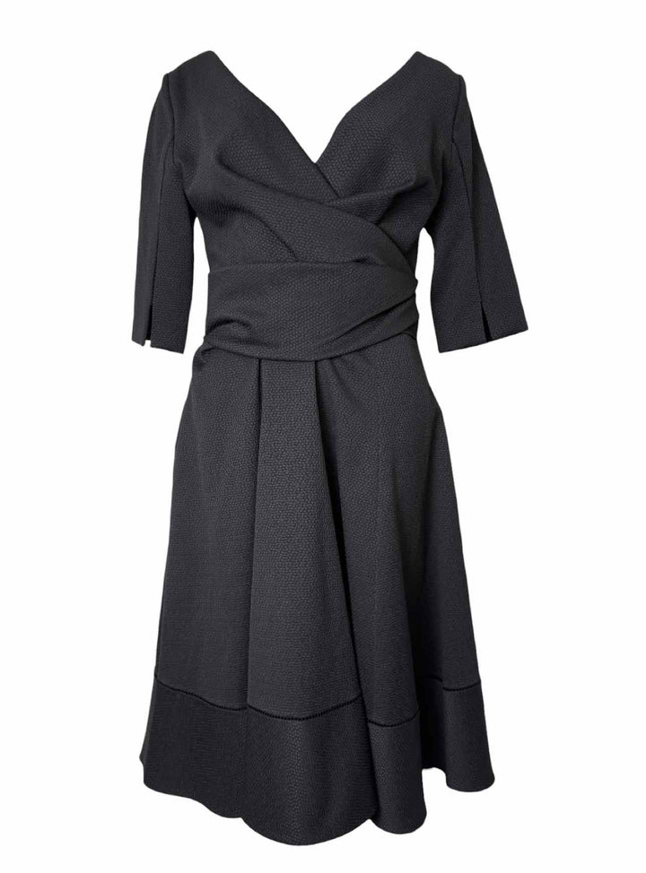 Talbot Runhof Size 10 Cotton Blend Dress