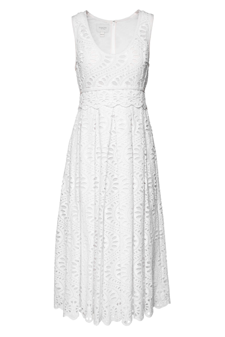 Giambattista Valli Size 6 Macrame Midi Dress
