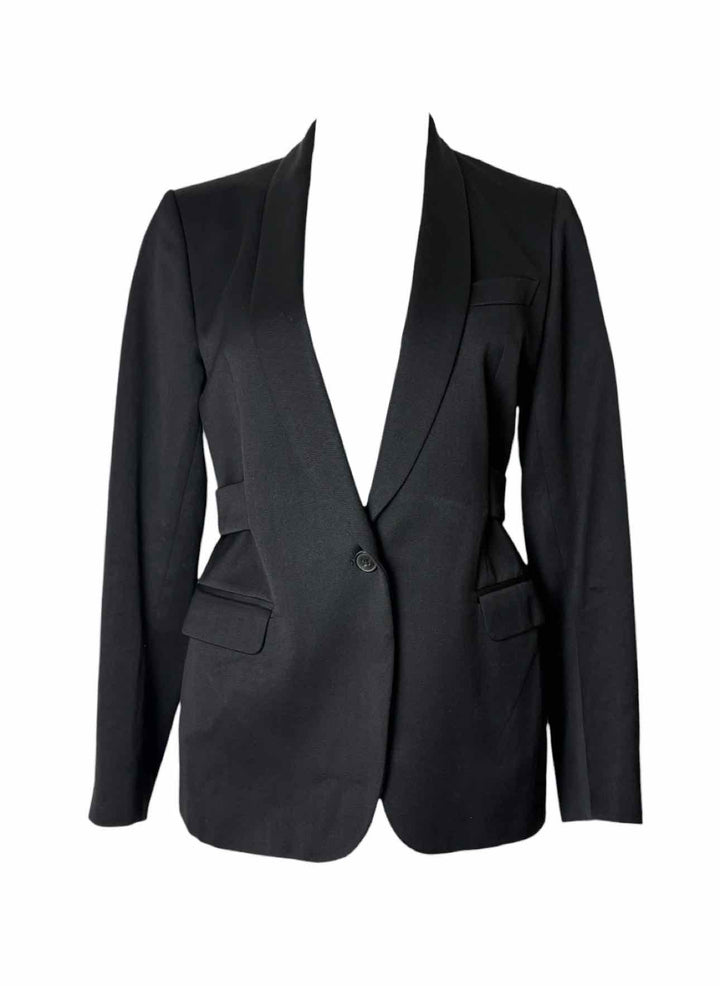 Dries Van Noten Size 38 Wool Blend Tuxedo Style Blazer
