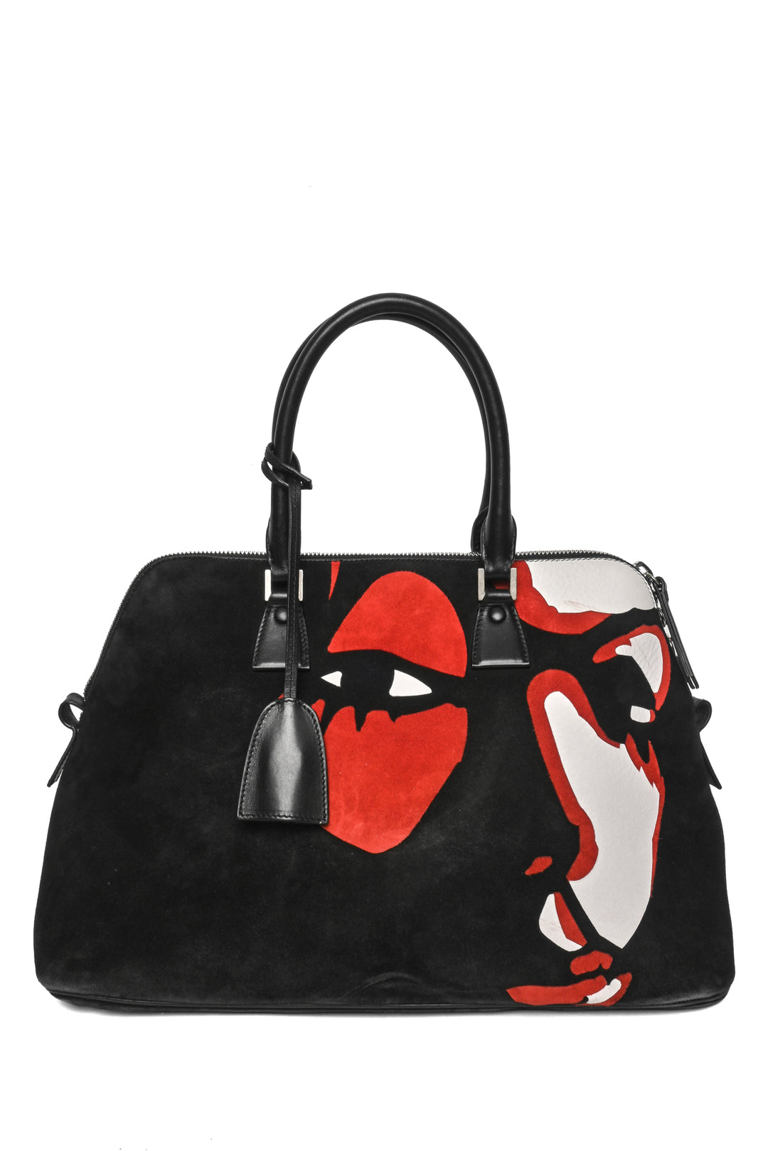 Maison Martin Margiela Suede 5AC Face Tote Bag