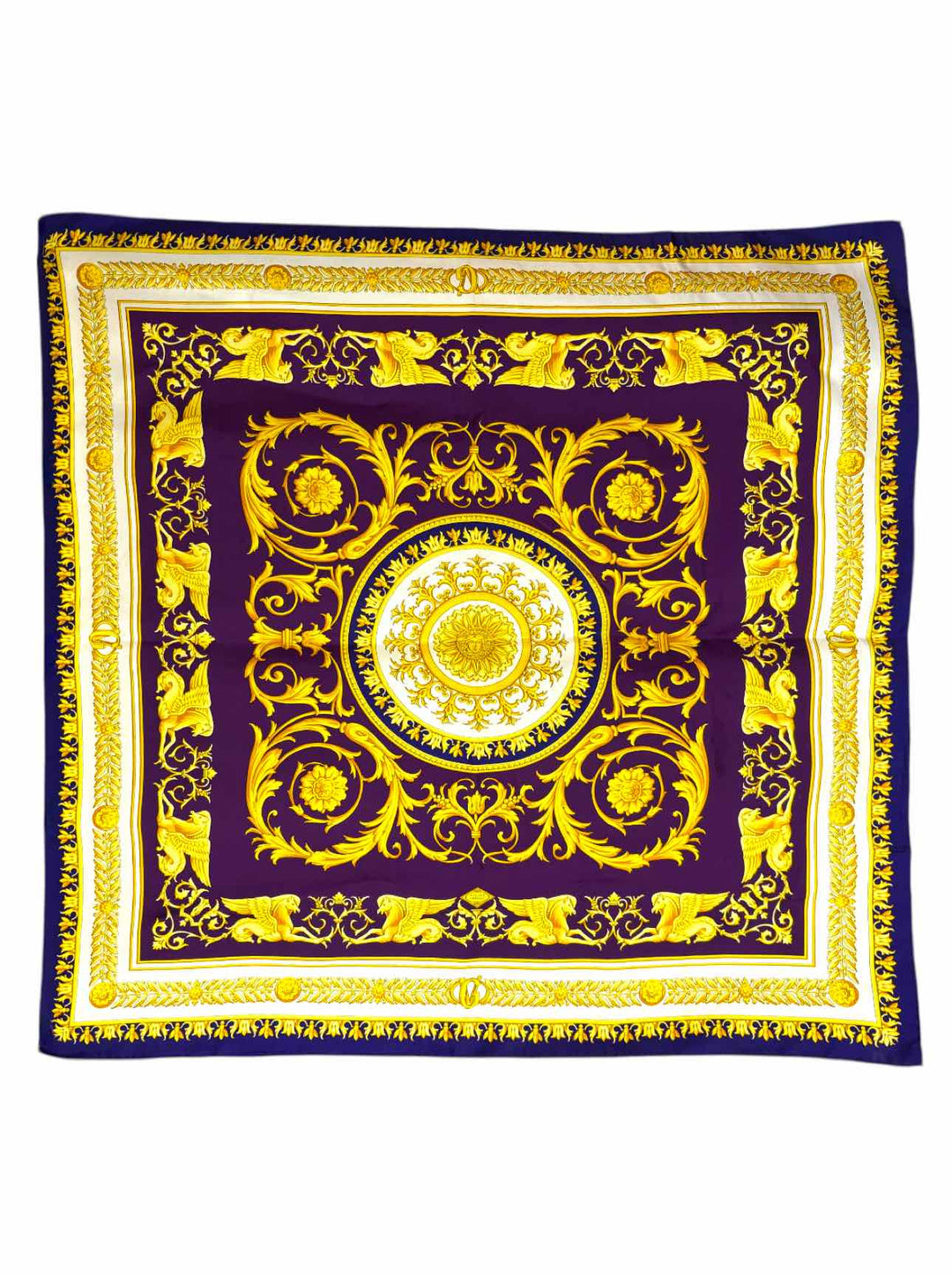 Versace Silk Print Scarf