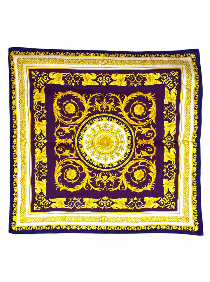 Versace Silk Print Scarf