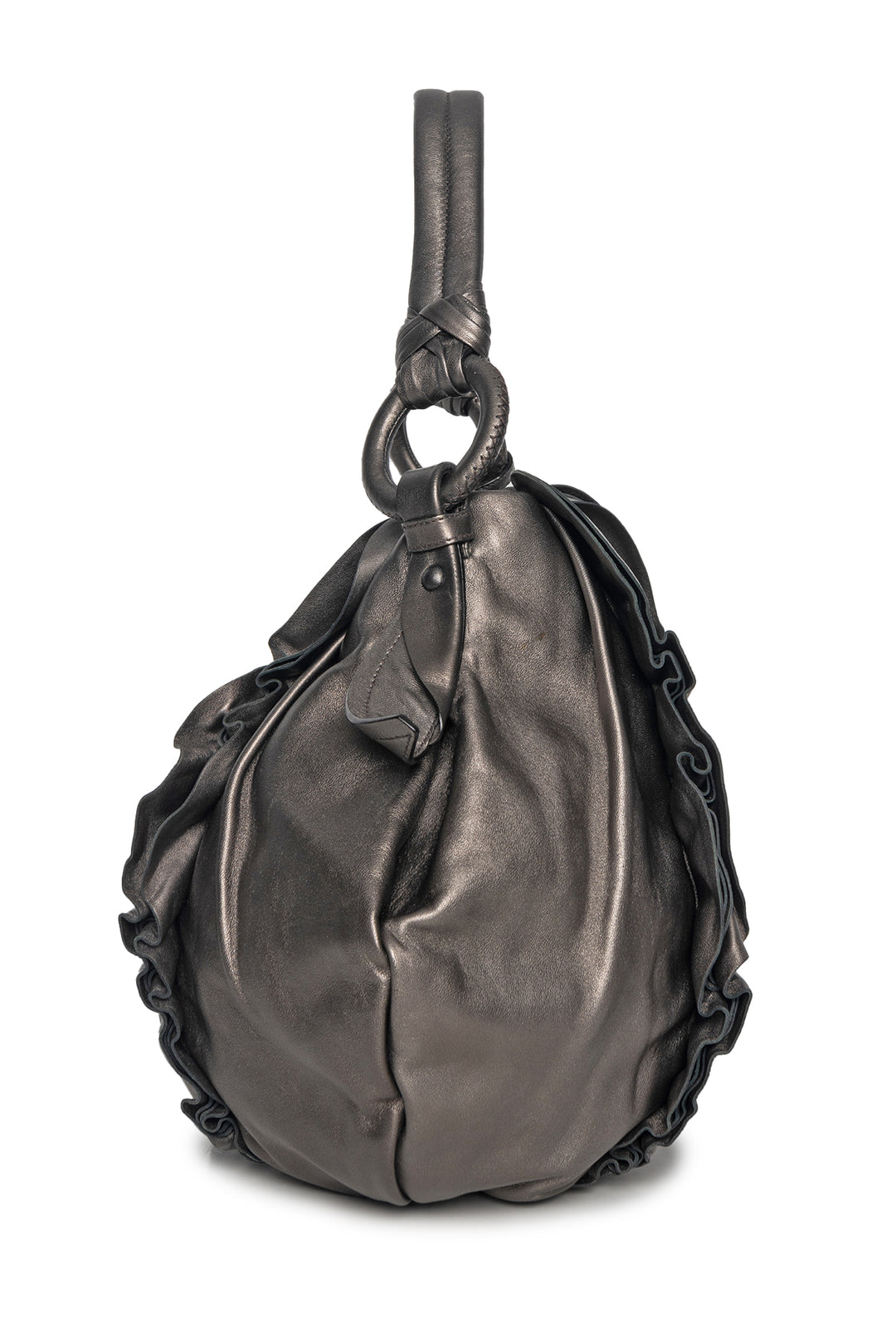 Prada 2008 Nappa Mordore Hobo Bag