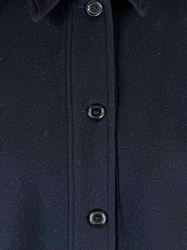 Vetra Size 40 Drop Shoulder Felted Coat