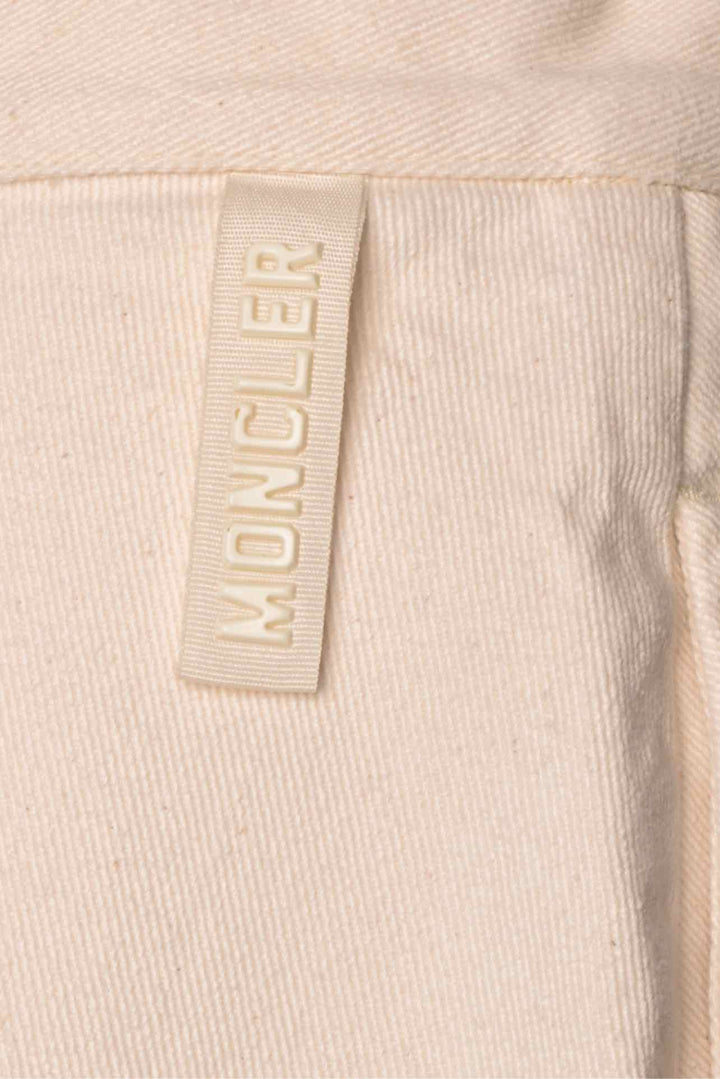 Moncler Size 6 Denim Midi Skirt