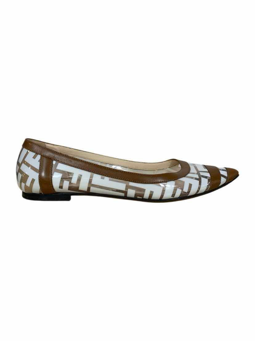 Fendi Size 38.5 Flats