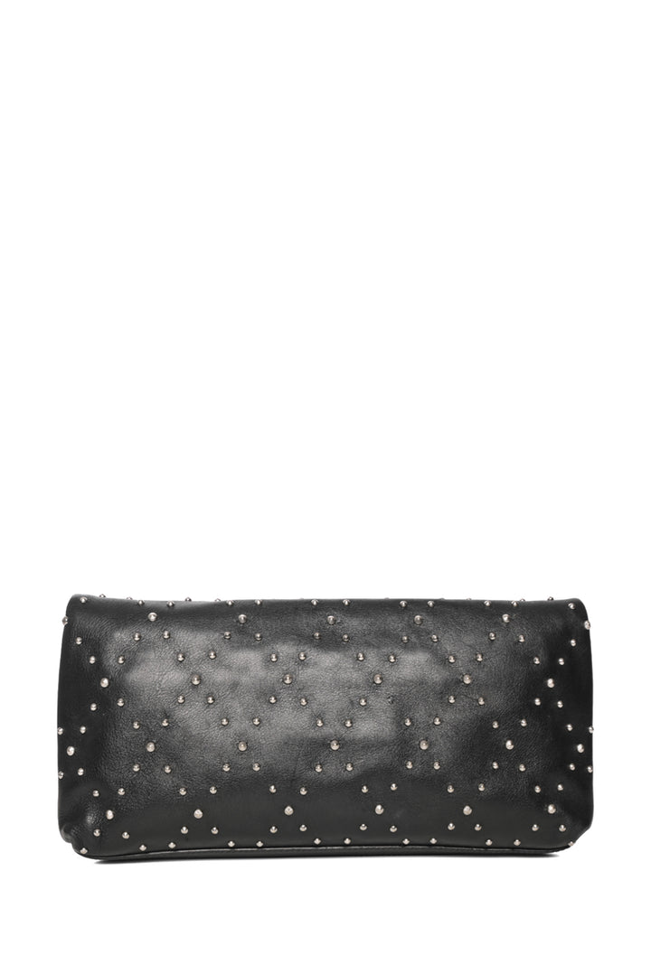 Alexander Mcqueen Studded Padlock Skull Clutch
