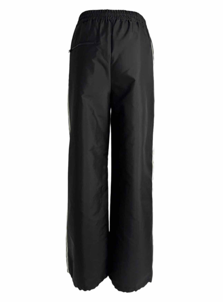 Christian Dior Size 36 Drawstring Logo Poly  Pants