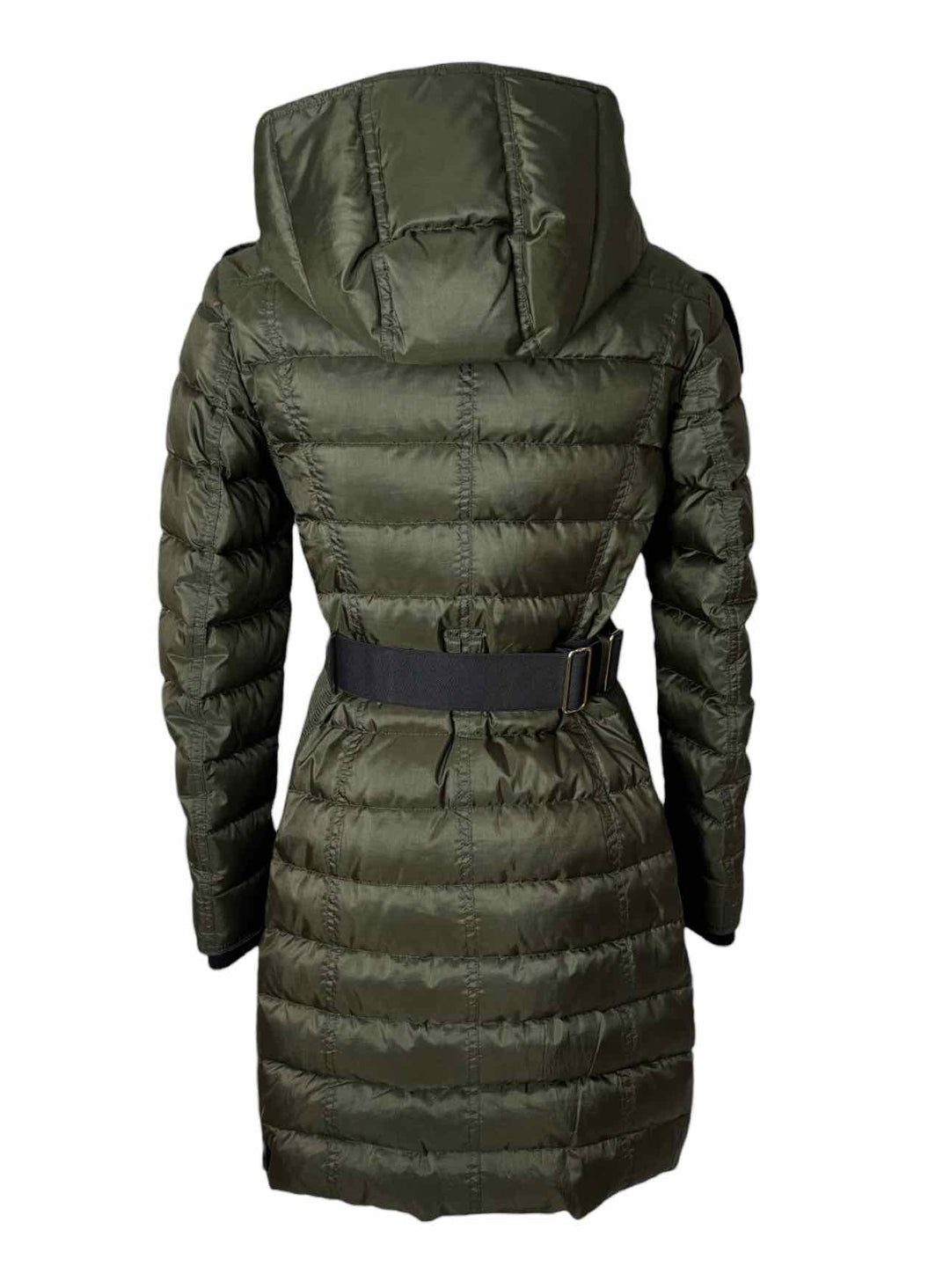 Burberry London Size 8 Quilted Poly Down Filled Coat