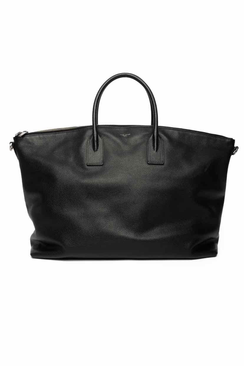 Saint Laurent Giant Bowling Leather Tote