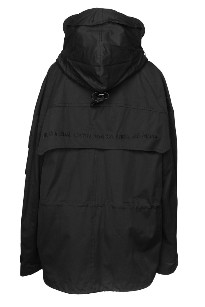 Juun.J Size 48 Men's Embroidered Multi Pocket Coat