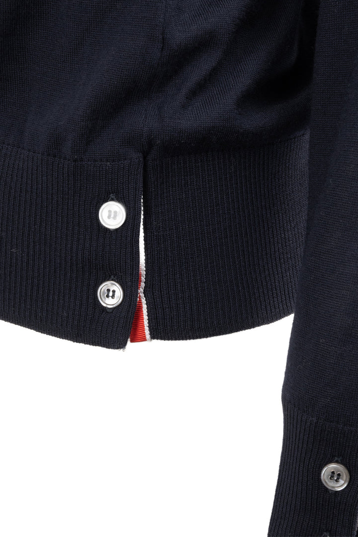 Thom Browne Size 2 Men's 4 Bar Wool Sweater