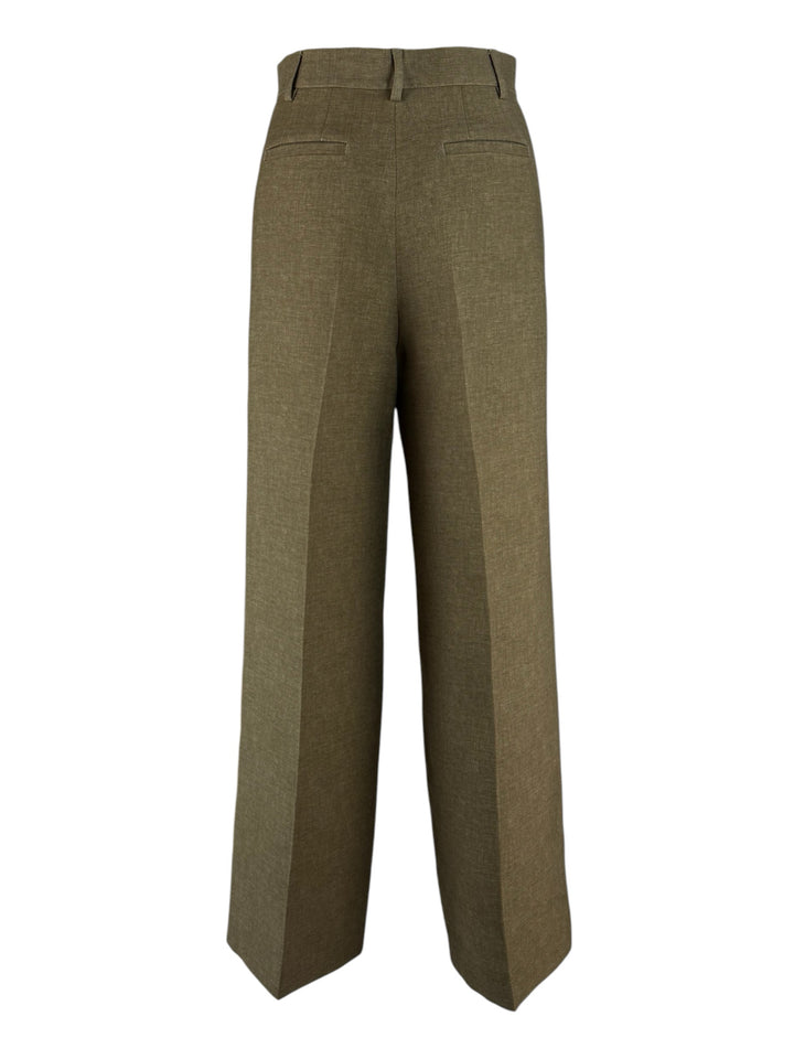 Fendi Size 40 Wool & Silk Trousers