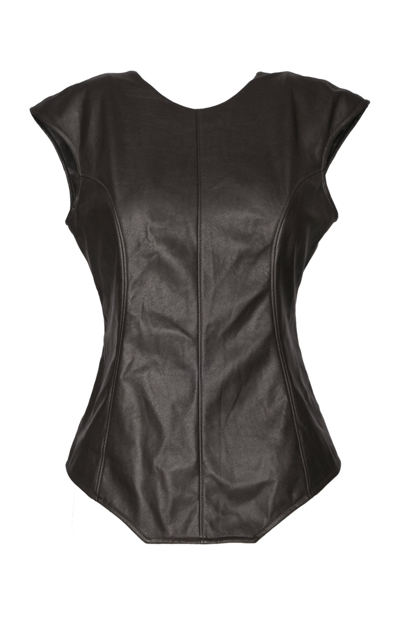 Issey Miyake Size 2 Low Back Sleeveless Tops