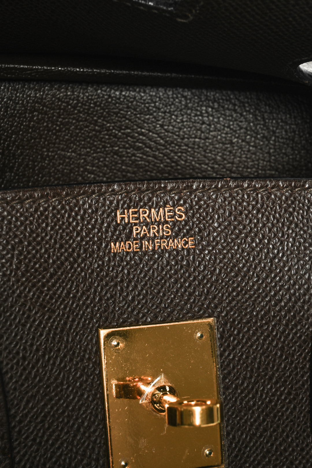 Hermes 2006 Birkin 35 in Chocolate Togo Leather