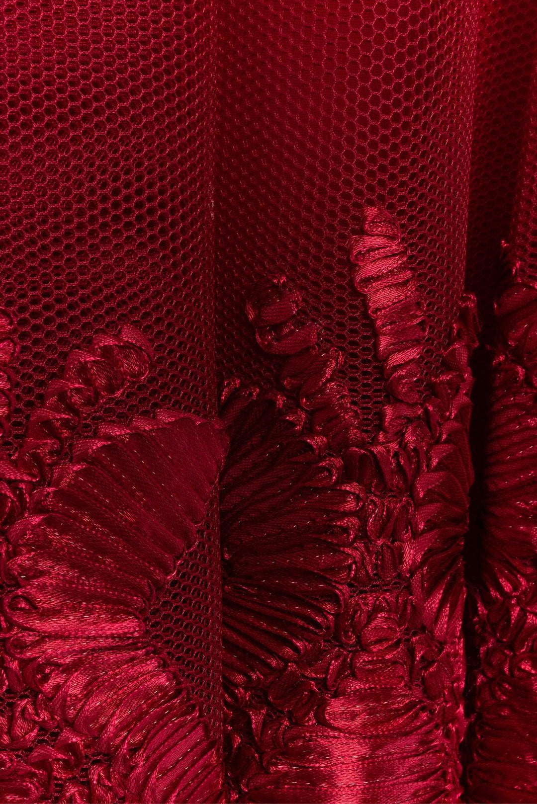 maje Size 1 Sleeveless Embroidered Mesh Dress