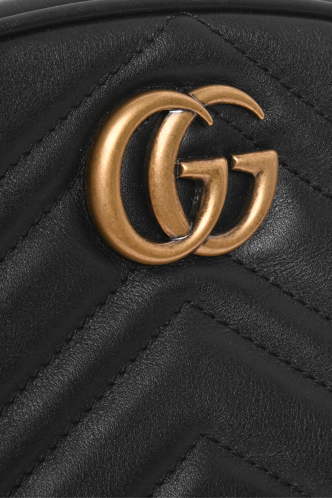 Gucci Marmont Leather Belt Bag