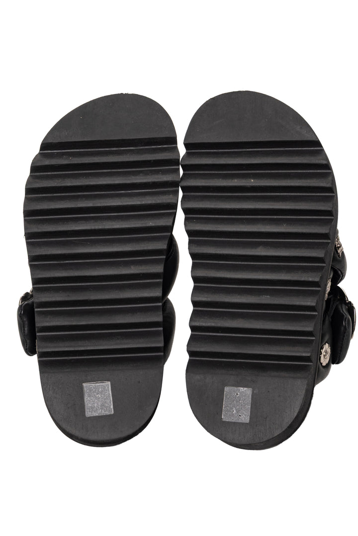 Toga Pulla Size 38 Virilis Padded Leather Sandals