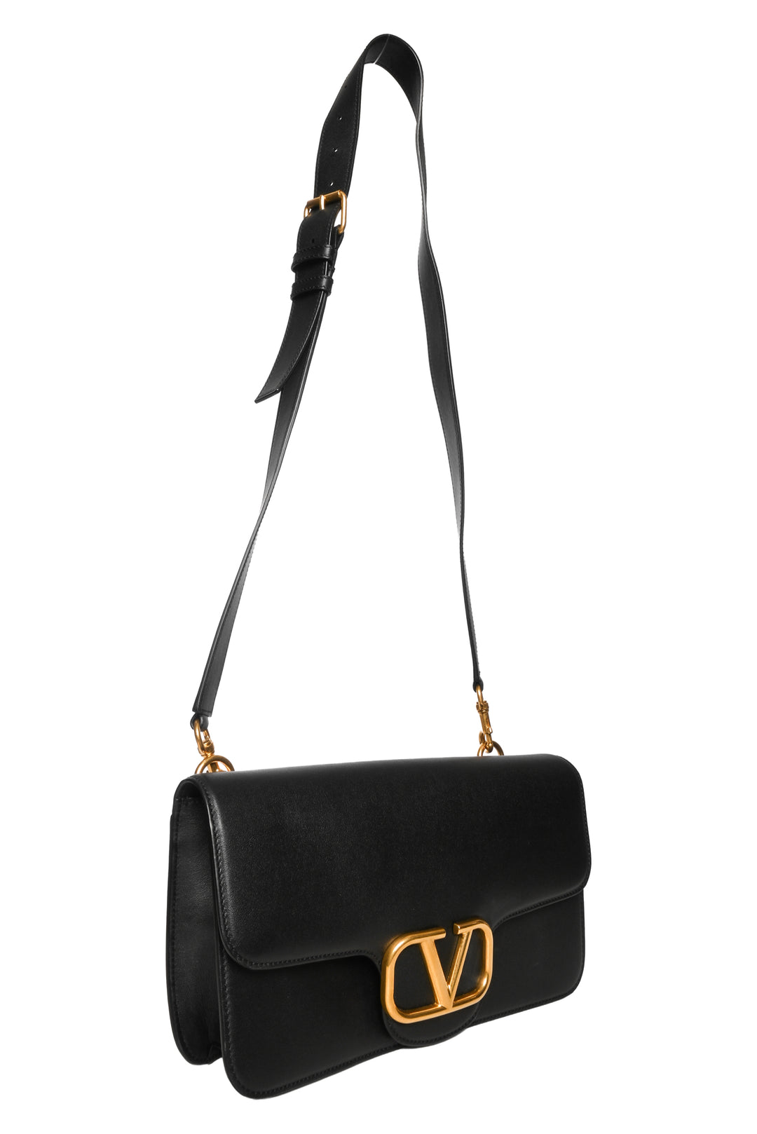 Valentino V Logo Messenger Bag