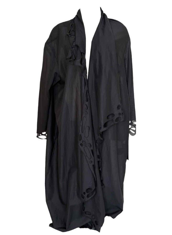 moyuru Size L Cotton Eyelet  Kimono