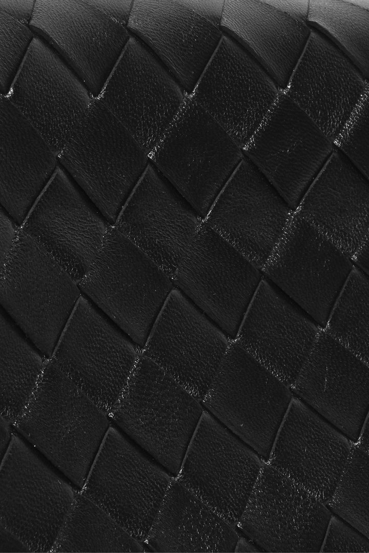 Bottega Veneta Intrecciato Leather Notturno Shoulder Bag