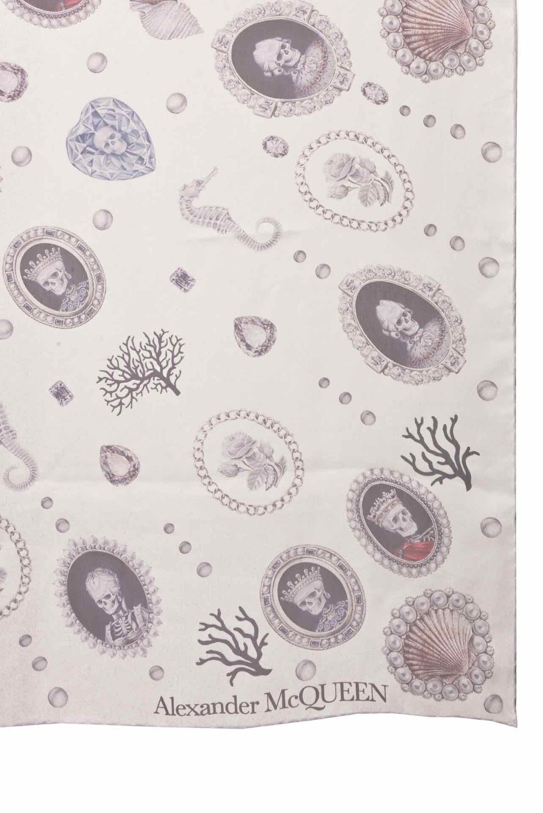 Alexander Mcqueen Lost At Sea Scarf